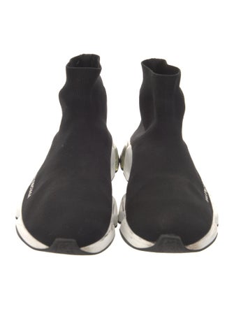 Balenciaga Speed Trainer Clear Sole Sock Sneakers