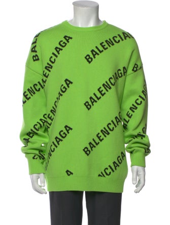 Balenciaga 2018 Printed Pullover