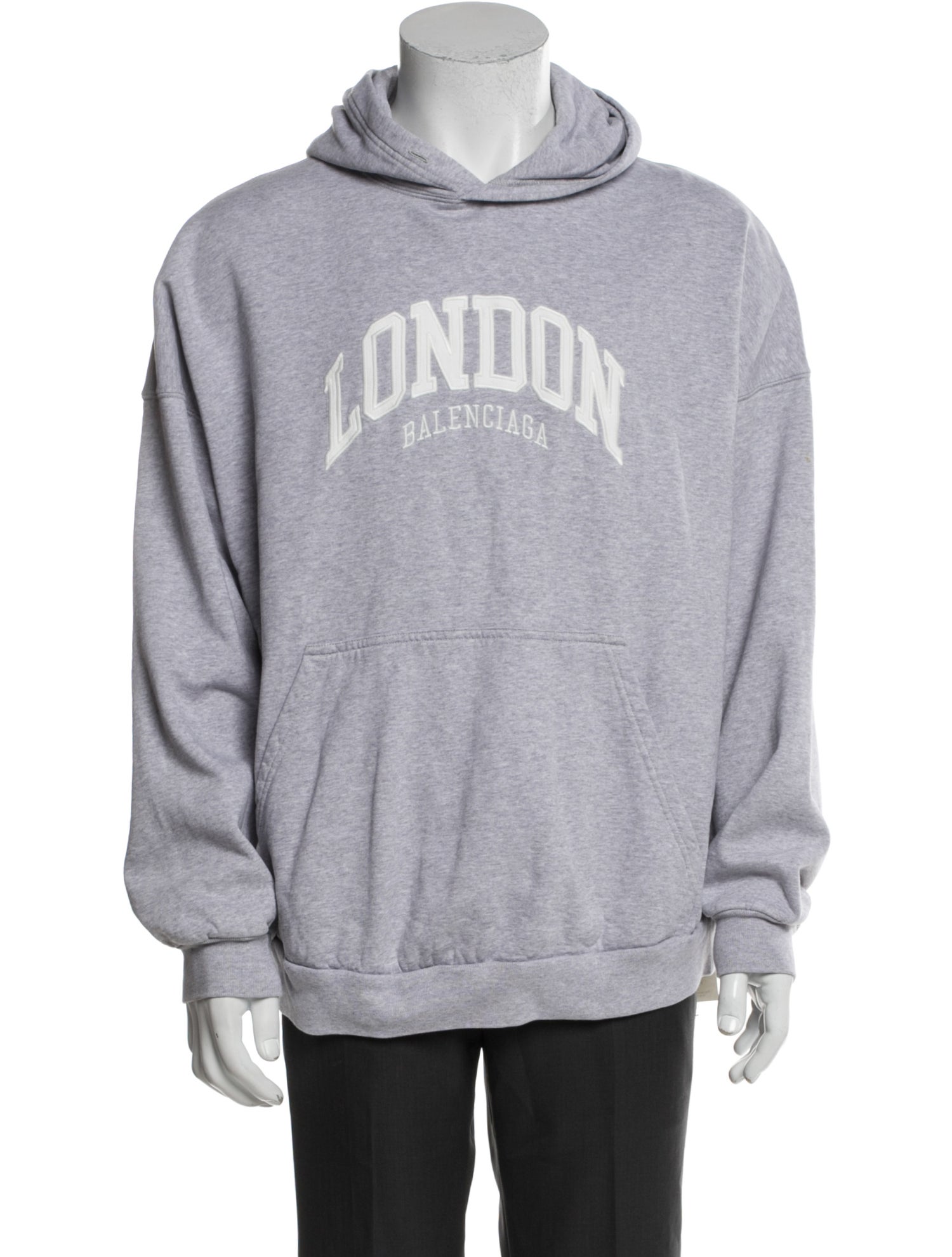 Balenciaga 2021 Graphic Print Hoodie