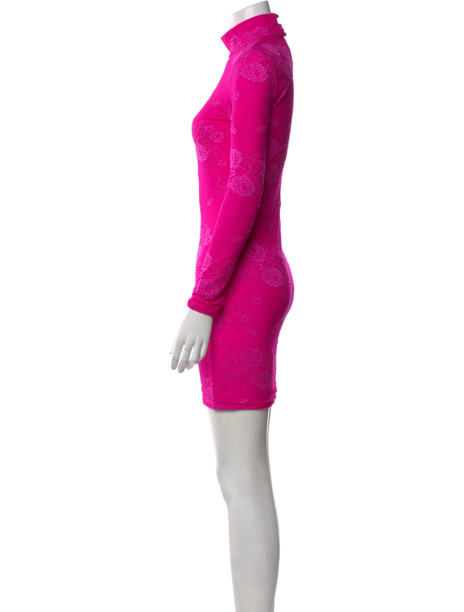 floral dresses for women pink Sunrise Soiree Pink Floral Flutter Sleeve Midi Dress
