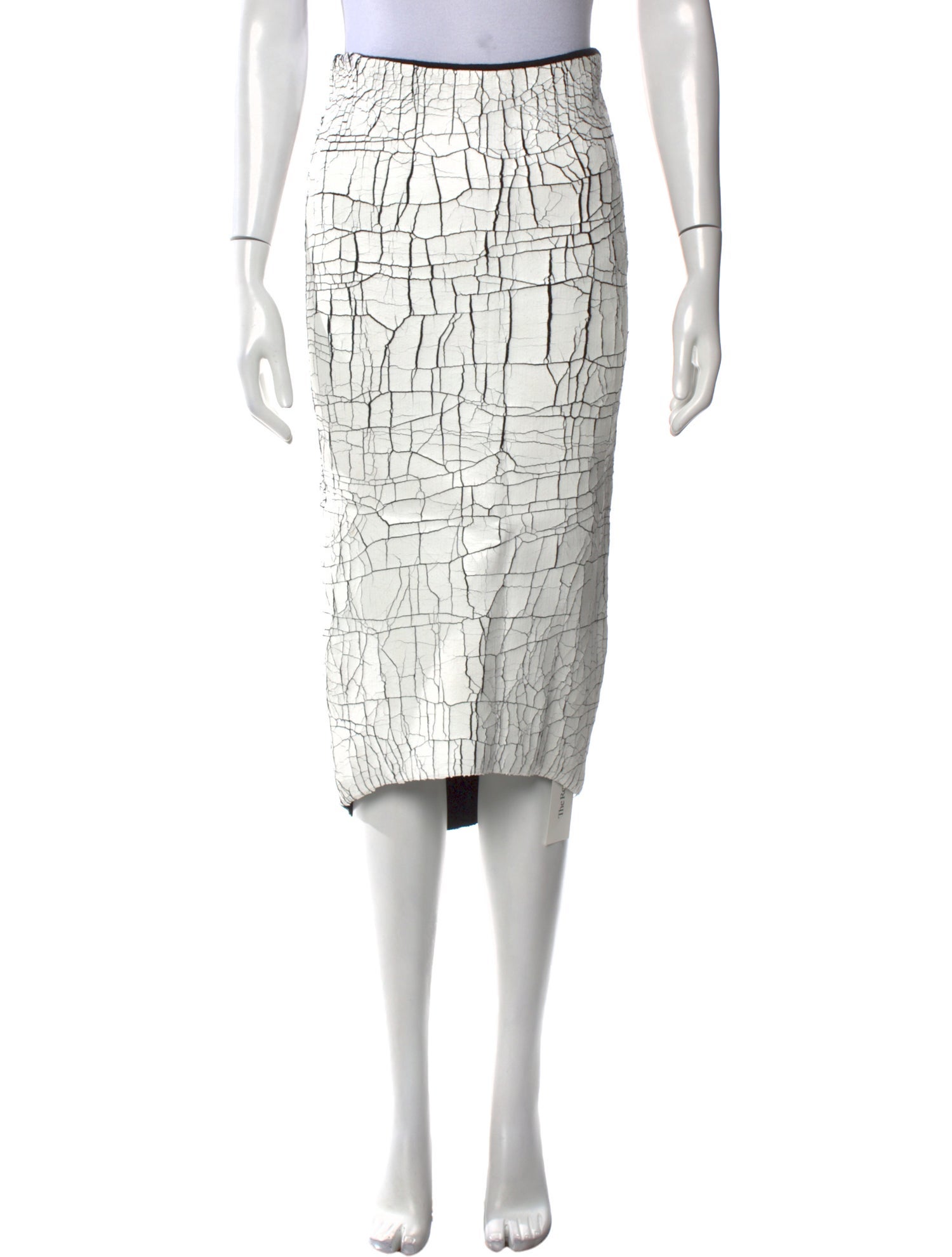 Balenciaga Virgin Wool Midi Length Skirt