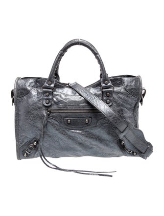 Balenciaga Leather Motocross Classic City