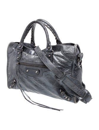 Balenciaga Leather Motocross Classic City