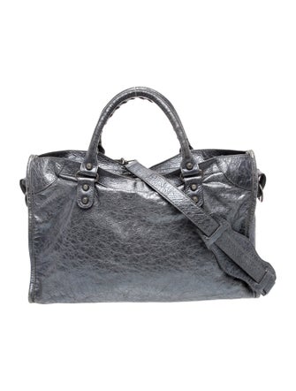 Balenciaga Leather Motocross Classic City