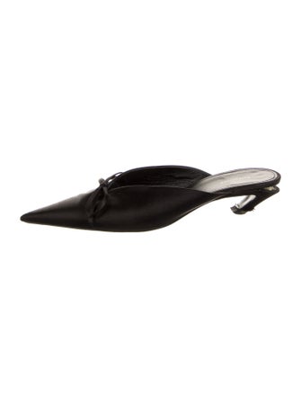 Balenciaga Satin Mules