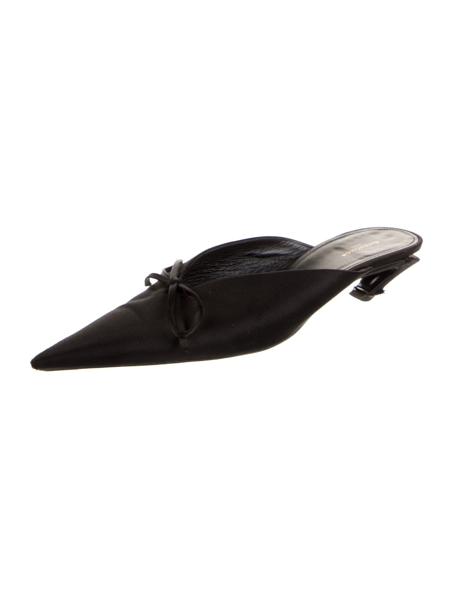 Balenciaga Satin Mules