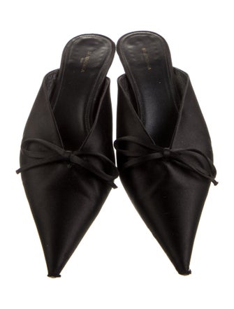 Balenciaga Satin Mules