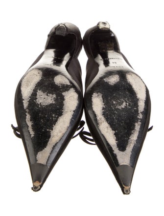 Balenciaga Satin Mules