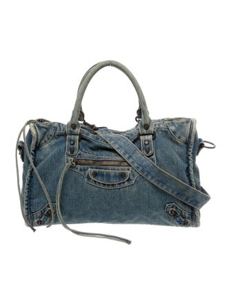 Balenciaga Leather Motocross Classic City