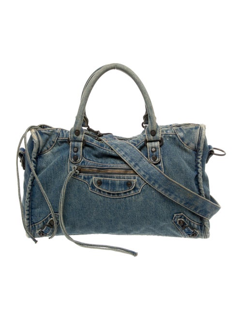 Balenciaga Leather Motocross Classic City