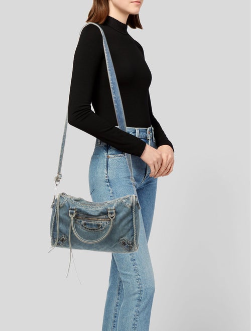 Balenciaga Leather Motocross Classic City