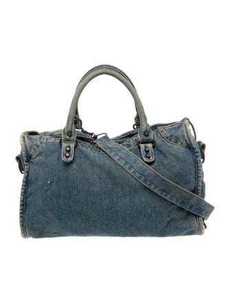 Balenciaga Leather Motocross Classic City