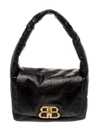 Balenciaga Leather Monaco Sling