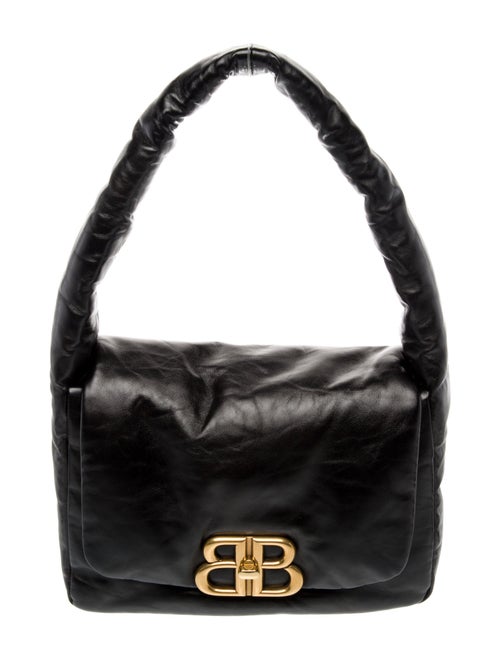 Balenciaga Leather Monaco Sling