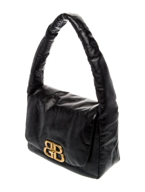 Balenciaga Leather Monaco Sling