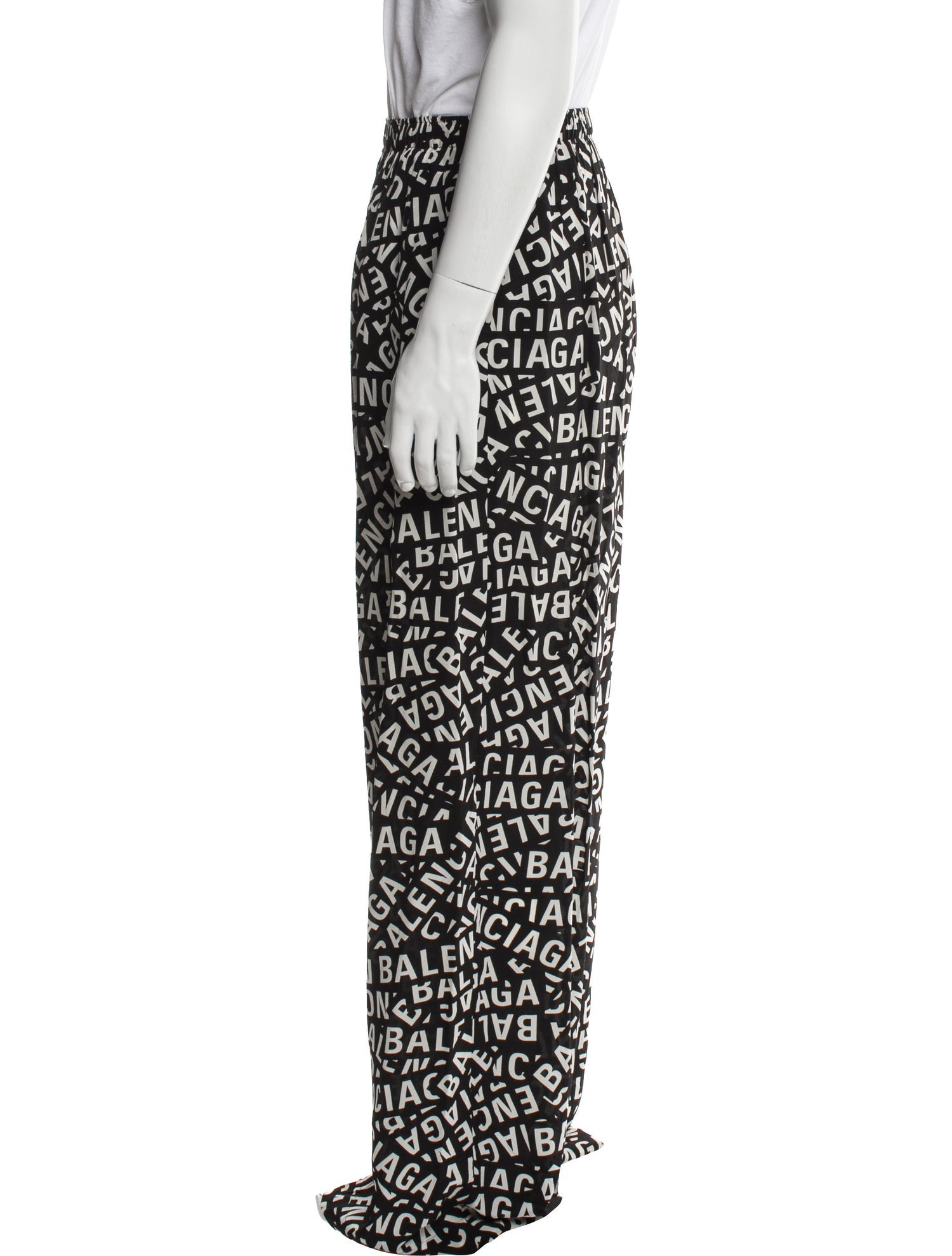 Balenciaga 2022 Silk Pajama Bottoms