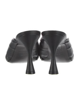 Balenciaga Leather Slides