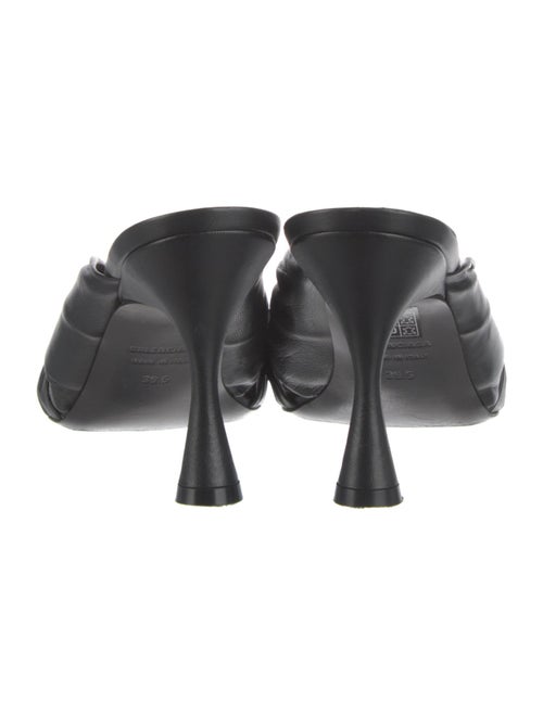 Balenciaga Leather Slides