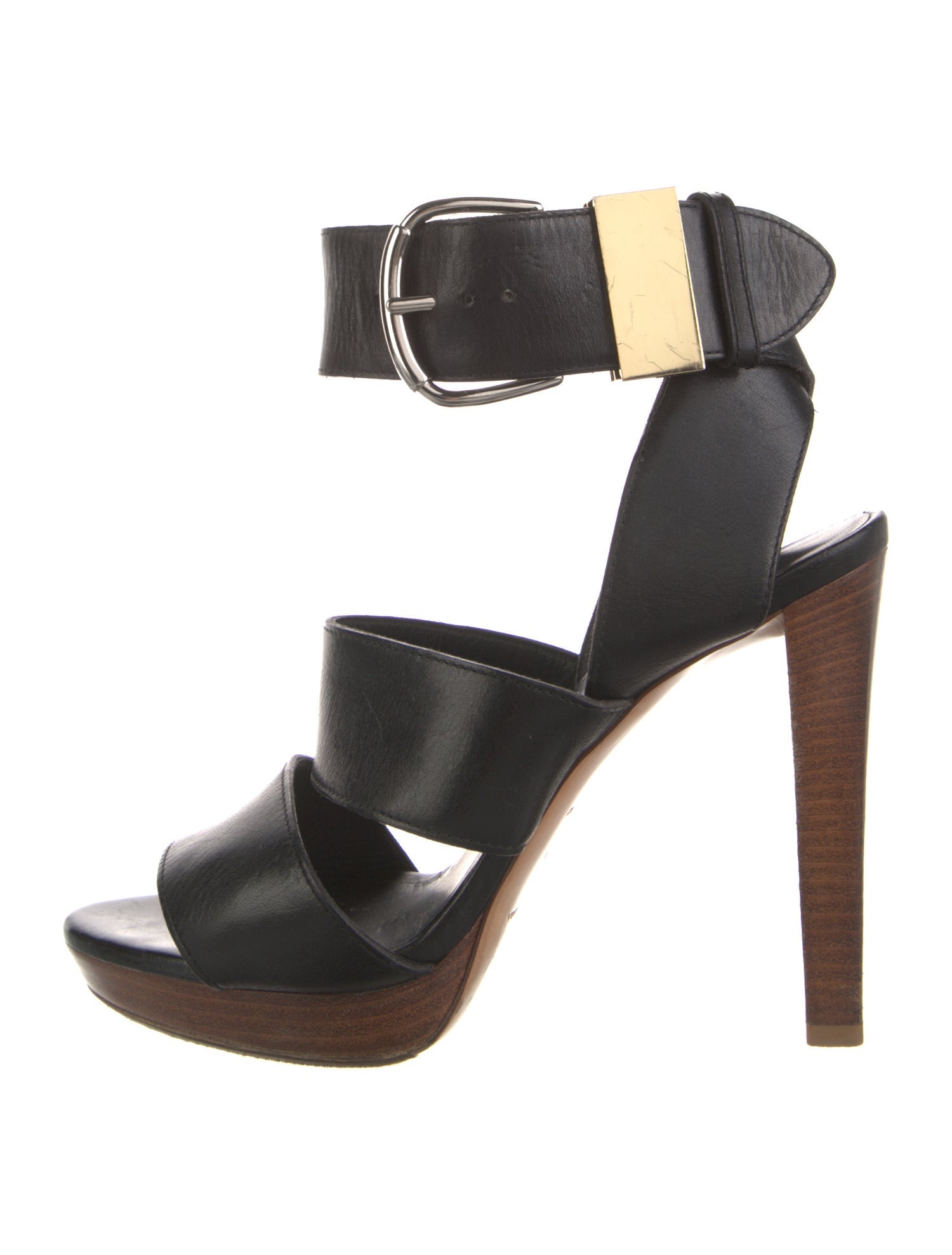 Balenciaga Leather Sandals