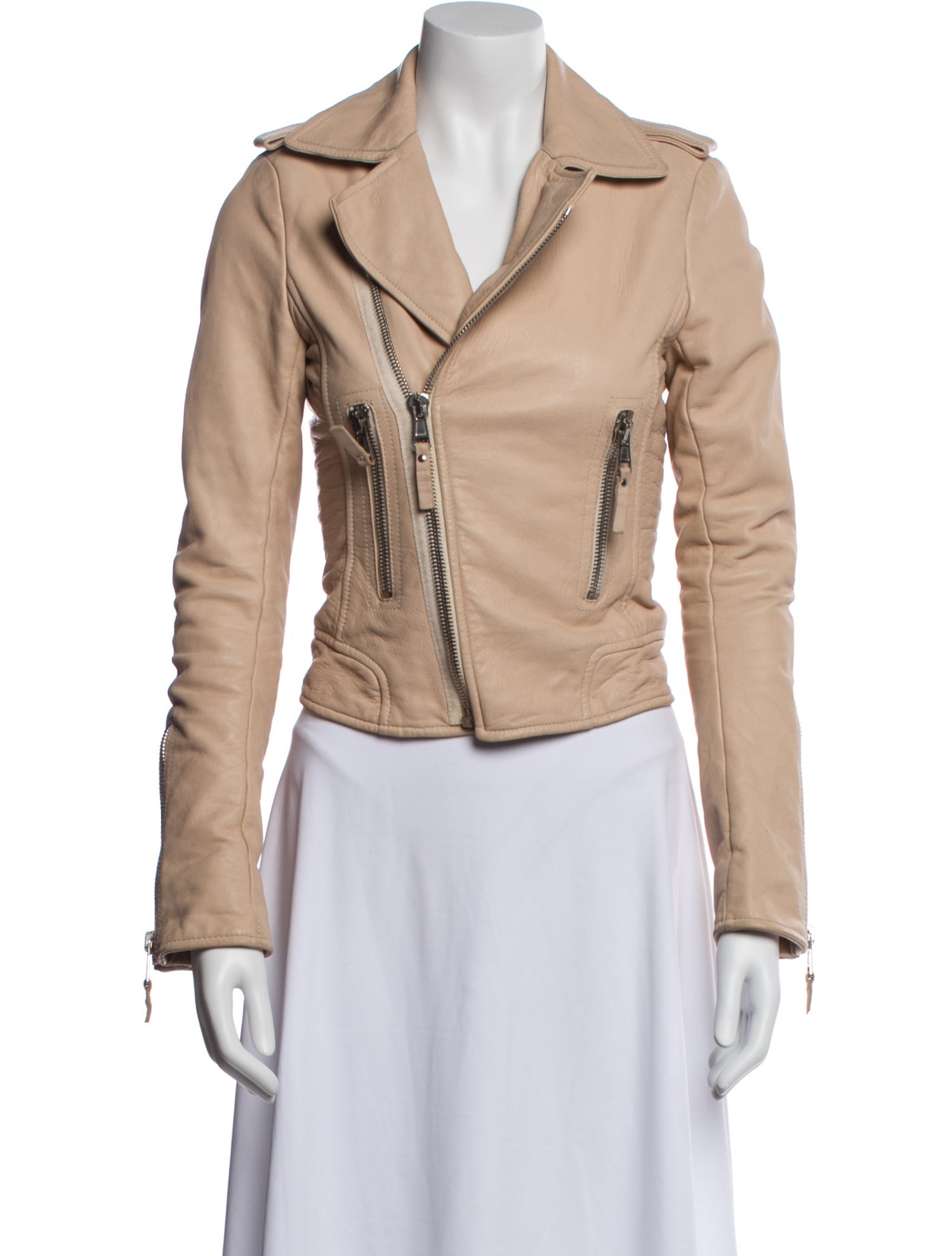 Balenciaga 2012 Lamb Leather Biker Jacket