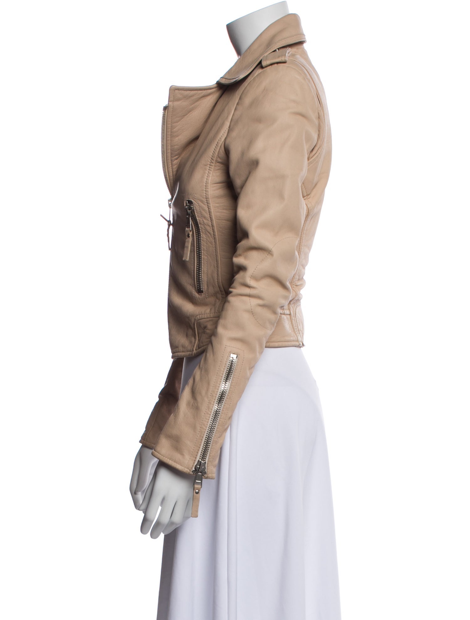 Balenciaga 2012 Lamb Leather Biker Jacket