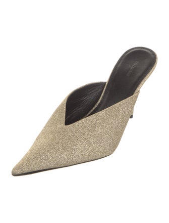 Balenciaga Glitter Glitter Accents Mules