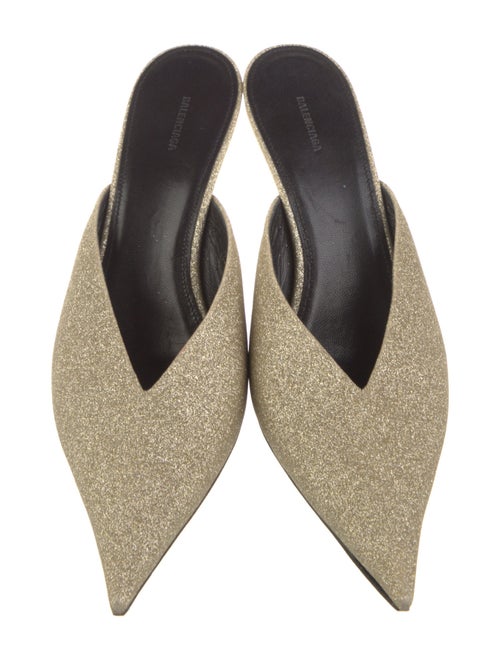 Balenciaga Glitter Glitter Accents Mules
