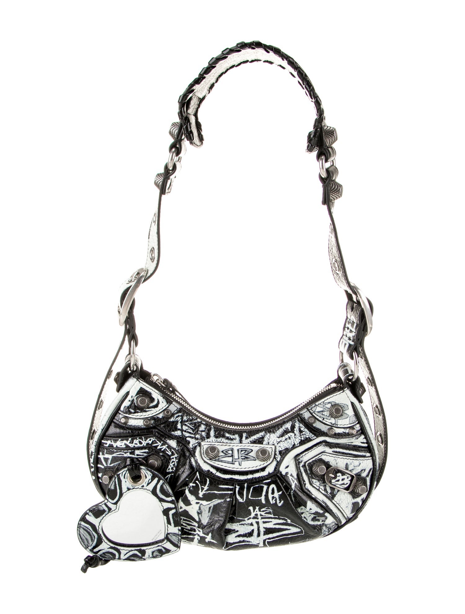 Balenciaga Leather Shoulder Bag 2023