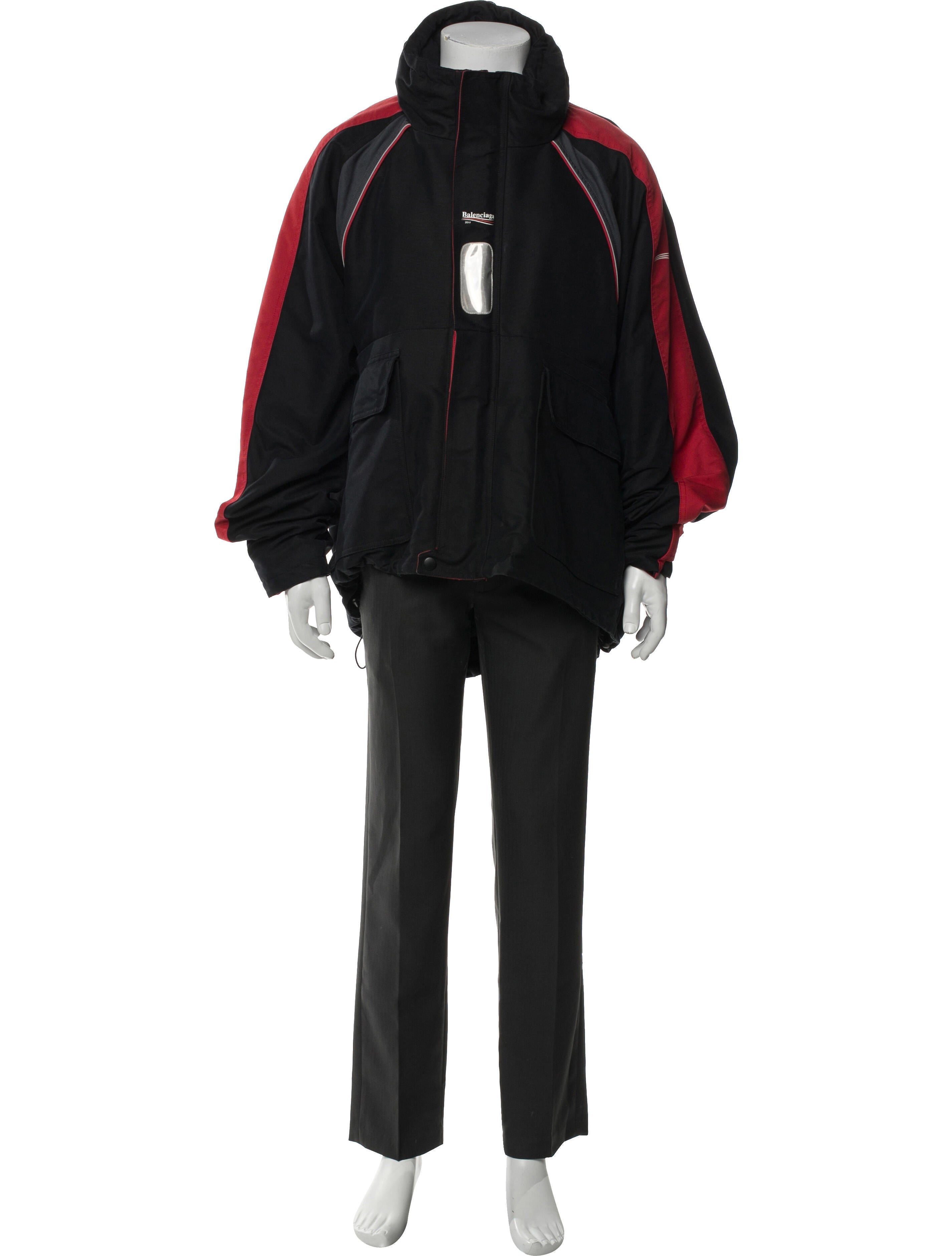 Balenciaga 2017 Graphic Print Parka