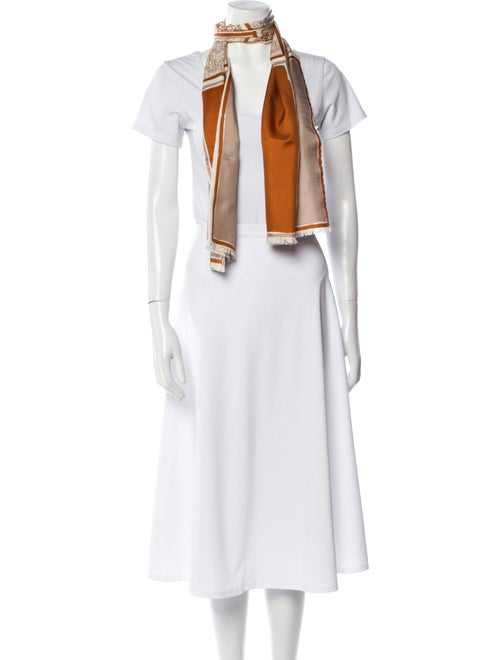 Balenciaga Silk Printed Scarf