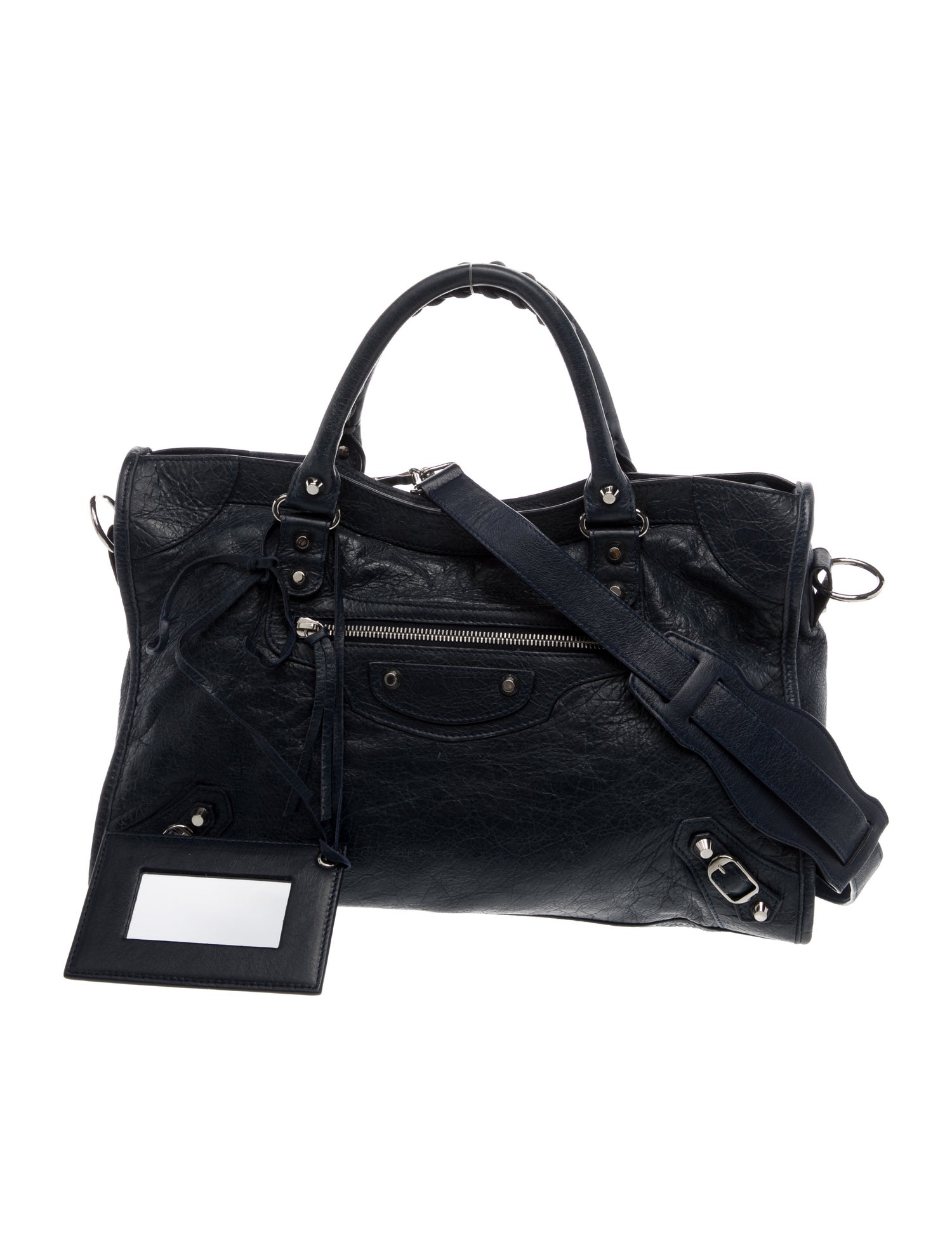 Balenciaga Leather Motocross Classic City