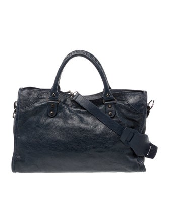 Balenciaga Leather Motocross Classic City