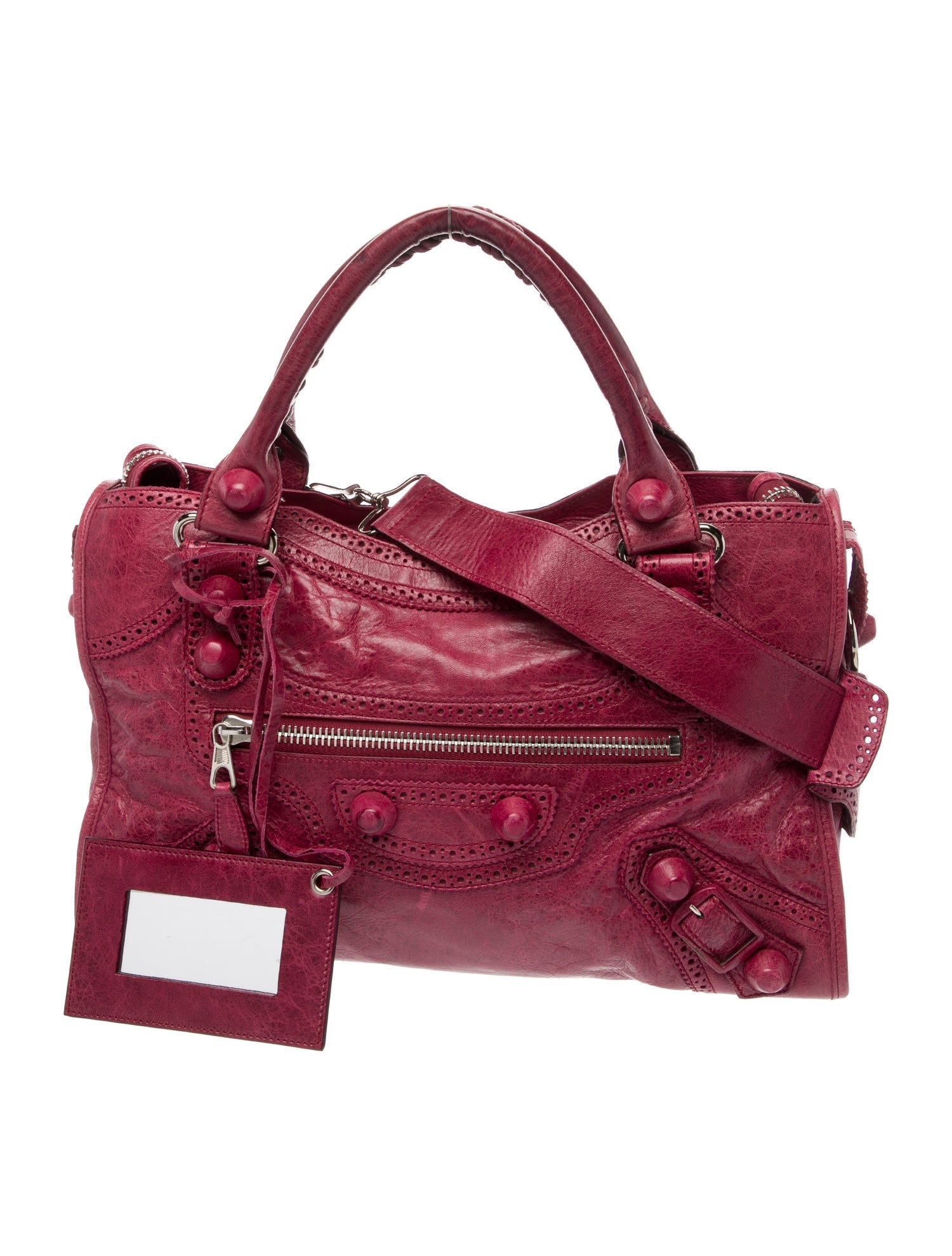 Balenciaga Leather Motocross City Giant