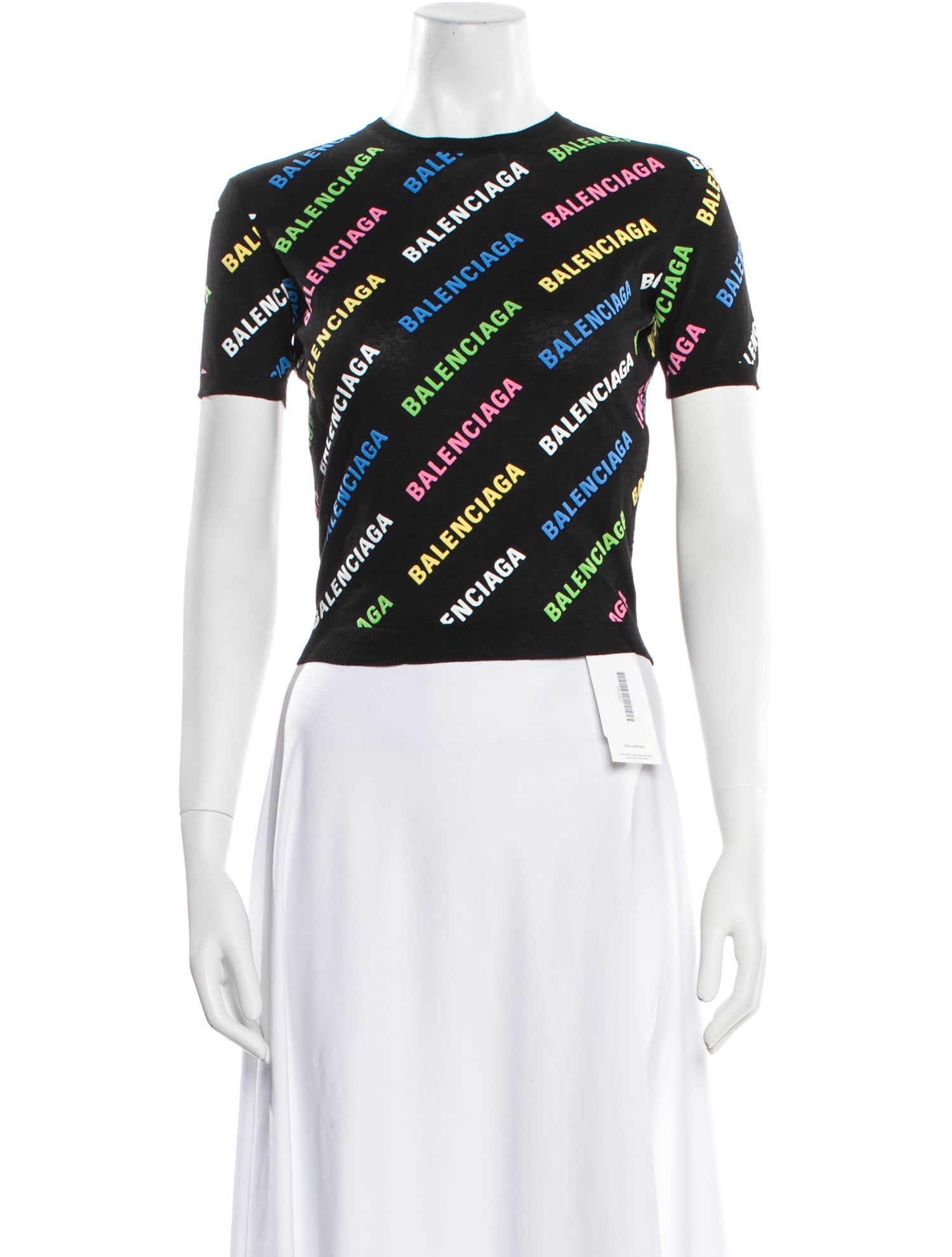 Balenciaga 2021 'All Over' Sweater w/ Tags