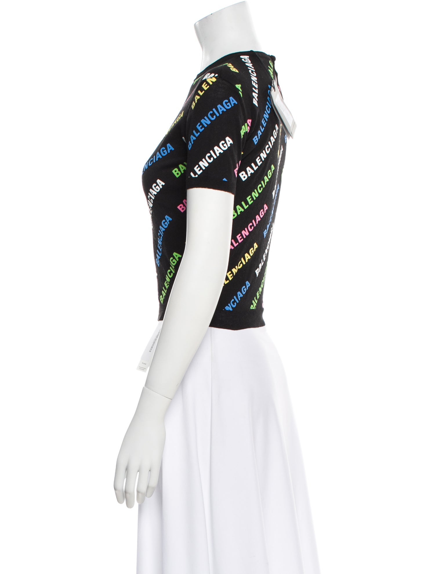 Balenciaga 2021 'All Over' Sweater w/ Tags