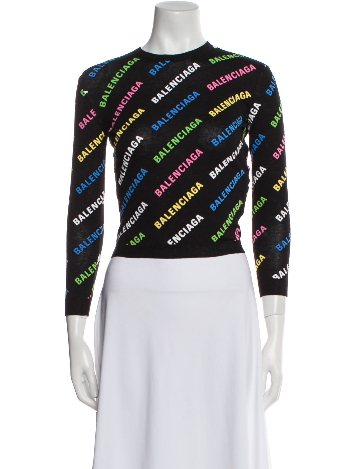 Balenciaga 2021 Printed Sweater