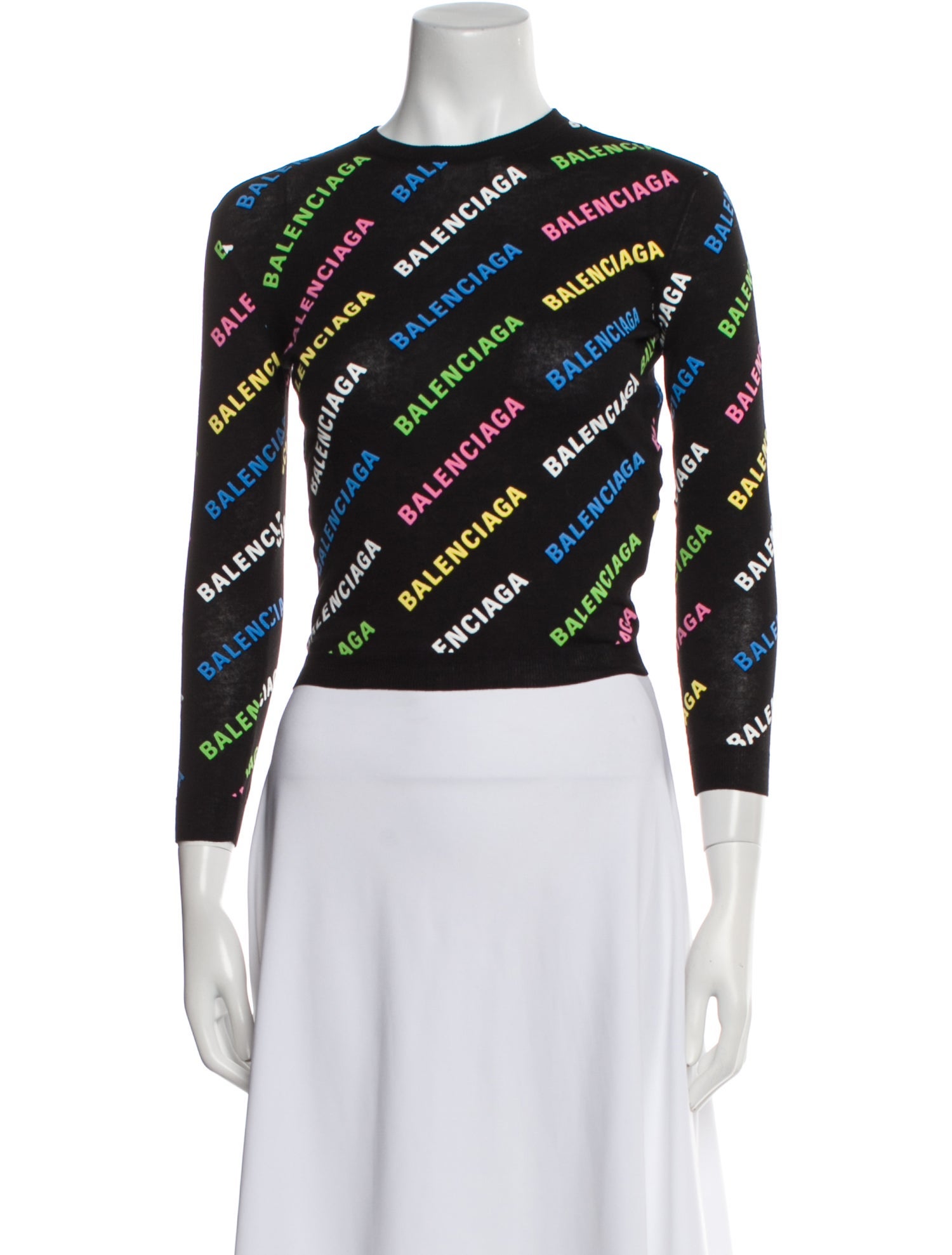 Balenciaga 2021 Printed Sweater