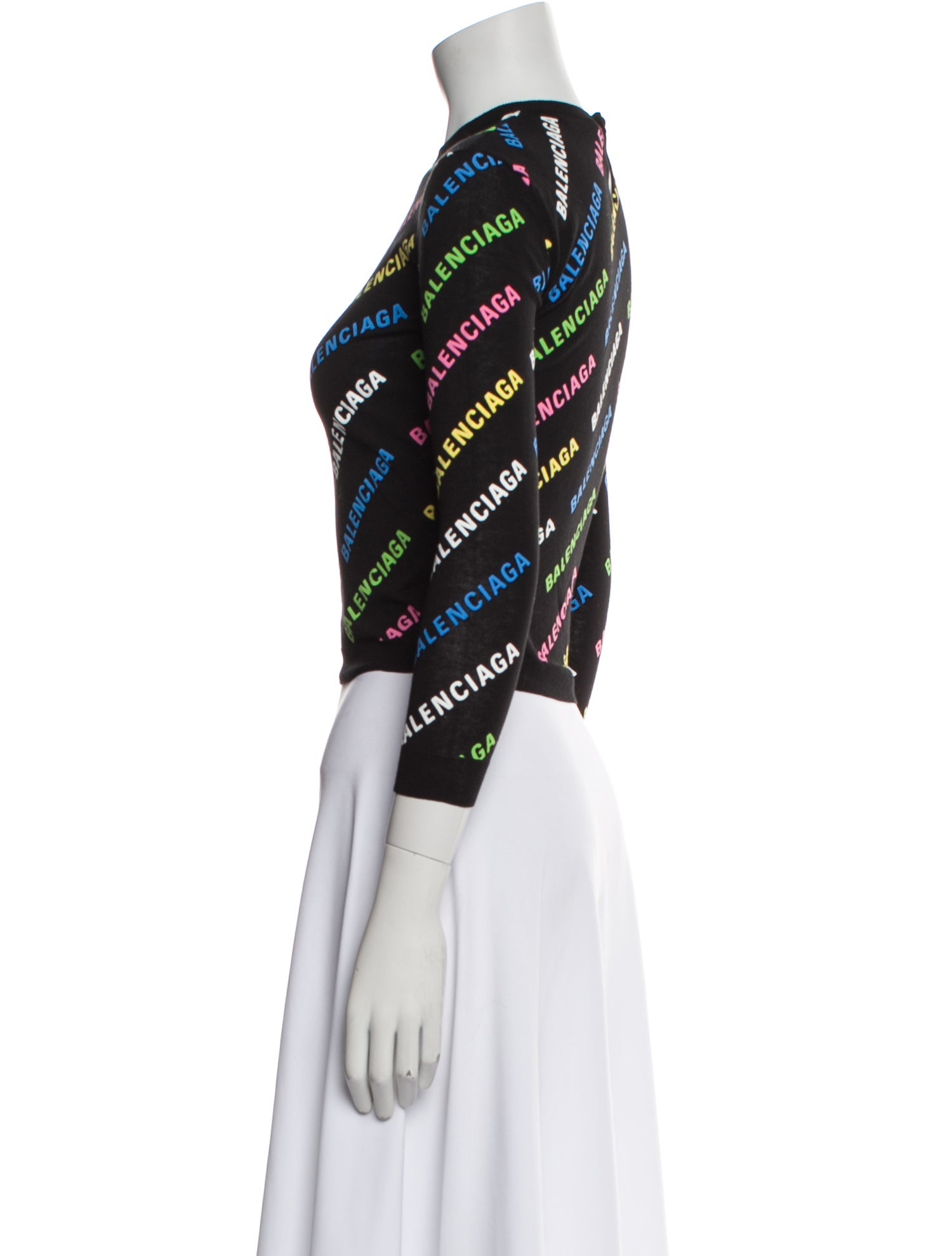 Balenciaga 2021 Printed Sweater