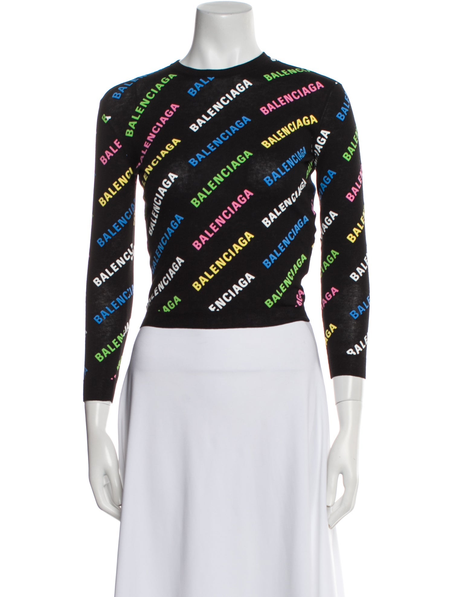 Balenciaga 2021 Printed Sweater