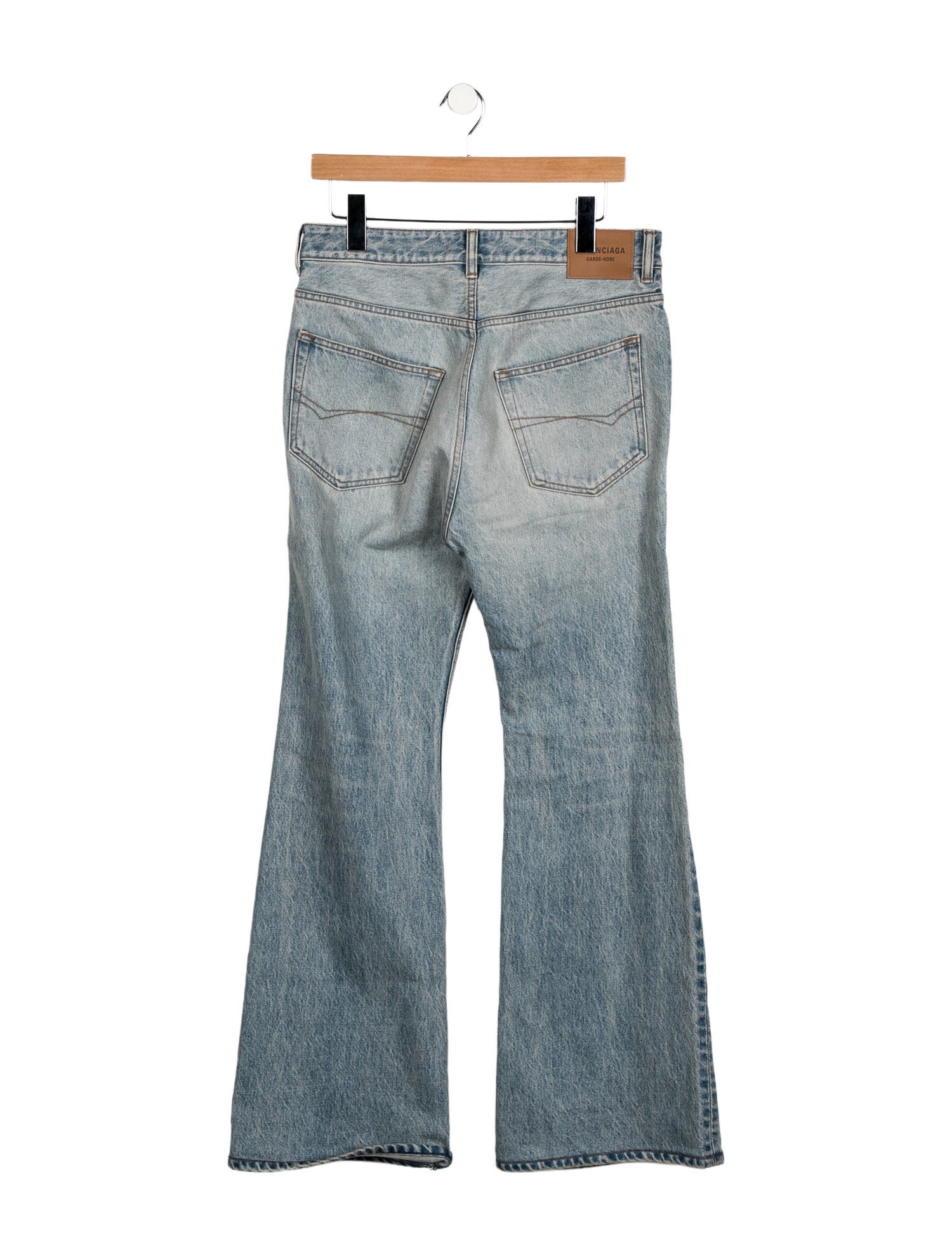 Balenciaga 2023 Wide Leg Jeans