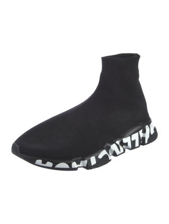Balenciaga Speed Trainer 'Graffiti' Sock Sneakers