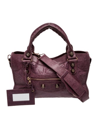 Balenciaga Leather Motocross Classic City