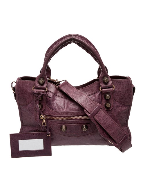 Balenciaga Leather Motocross Classic City