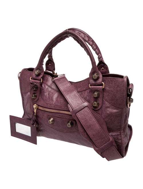 Balenciaga Leather Motocross Classic City