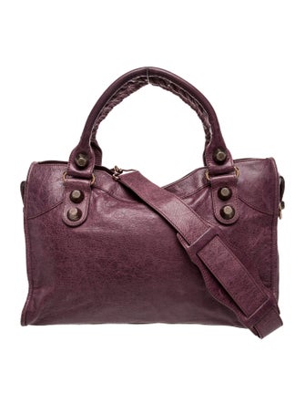 Balenciaga Leather Motocross Classic City