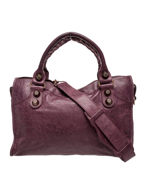 Balenciaga Leather Motocross Classic City