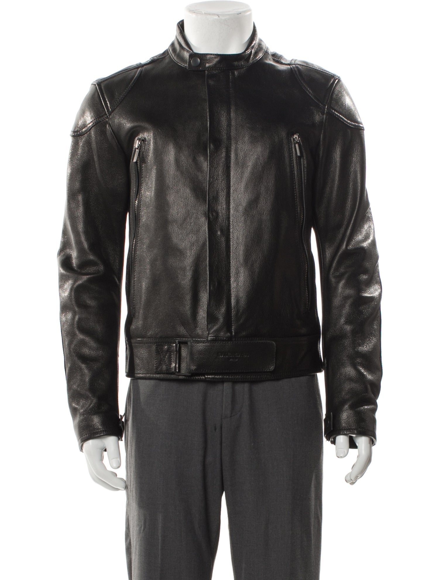 Balenciaga 2016-2017 Goat Leather Moto Jacket