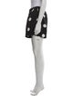 Balenciaga Polka Dot Print Mini Shorts