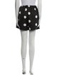 Balenciaga Polka Dot Print Mini Shorts