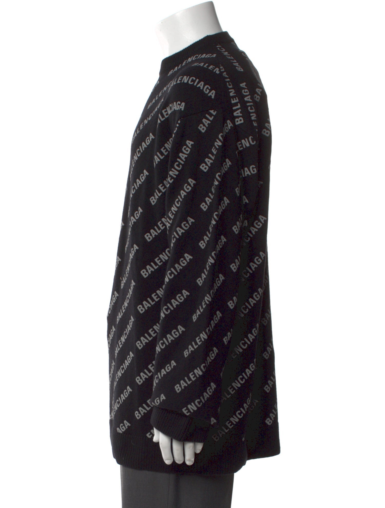 Balenciaga Cashmere Printed Pullover